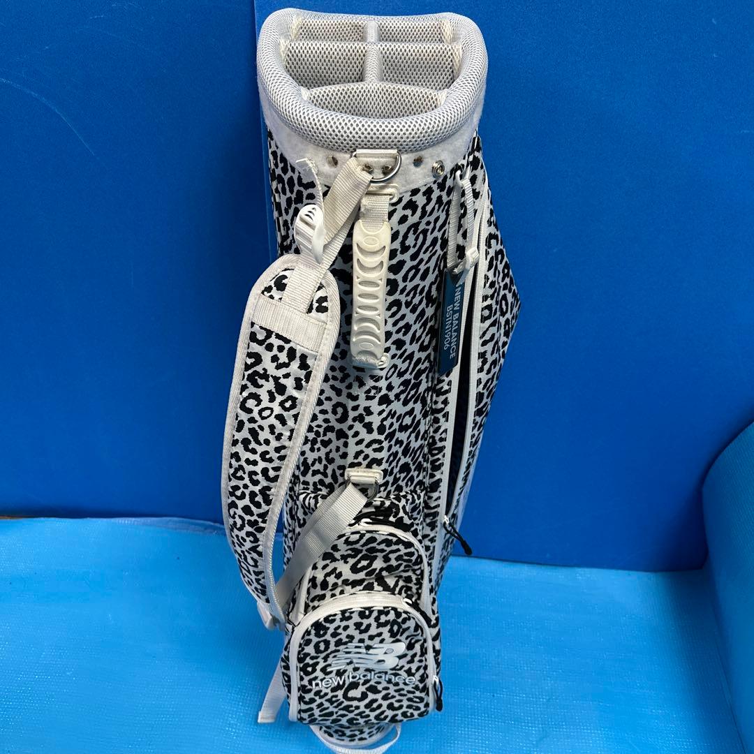 NEW BALANCE BSTN906 ゴルフバッグ ヒョウ柄