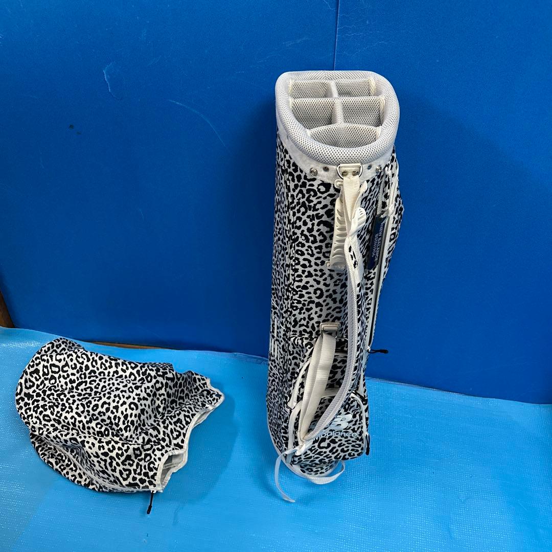 NEW BALANCE BSTN906 ゴルフバッグ ヒョウ柄
