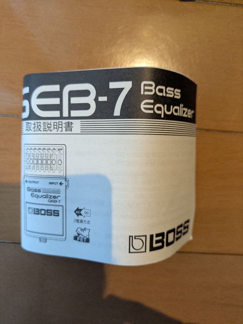 BOSS GEB-7 ベースエフェクター