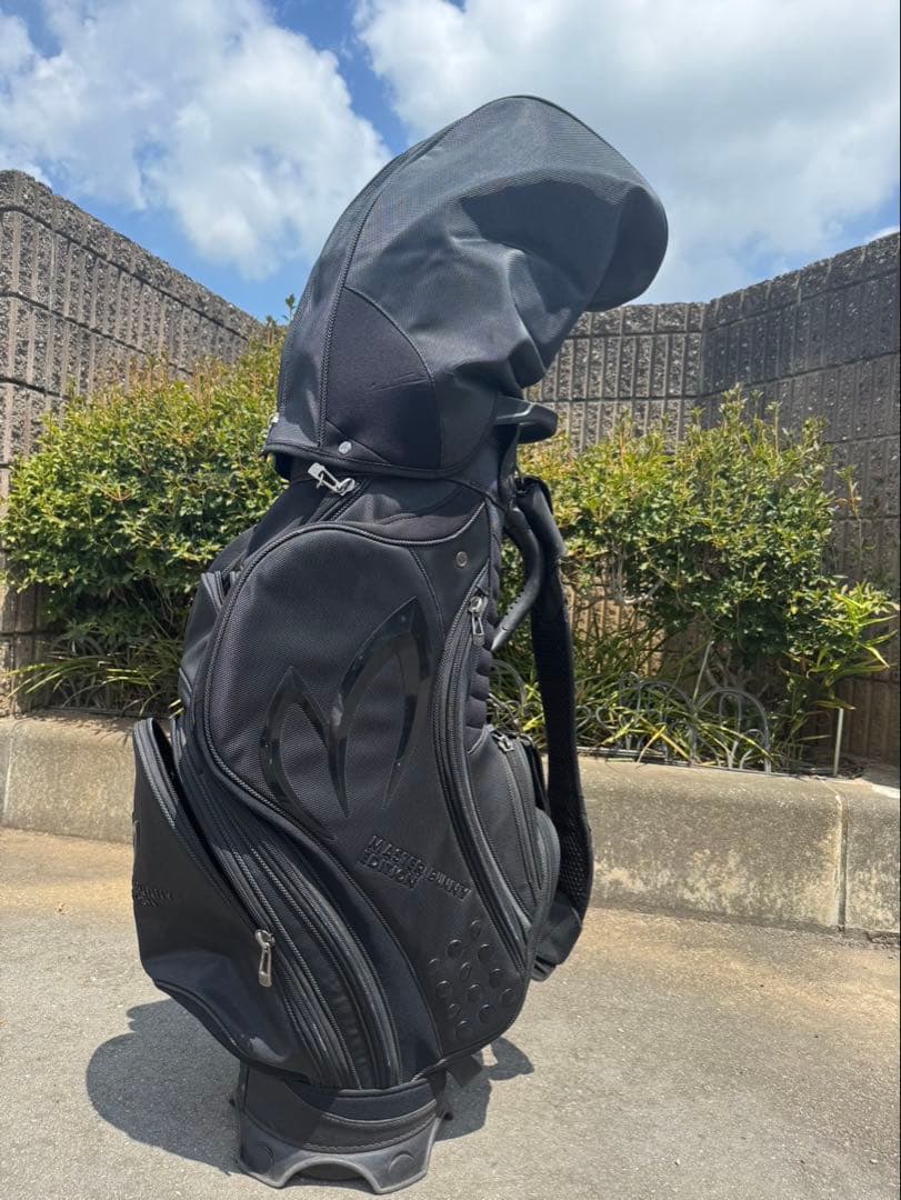 【最終値下げ】MasterBunny Edition ブラック キャディバッグ