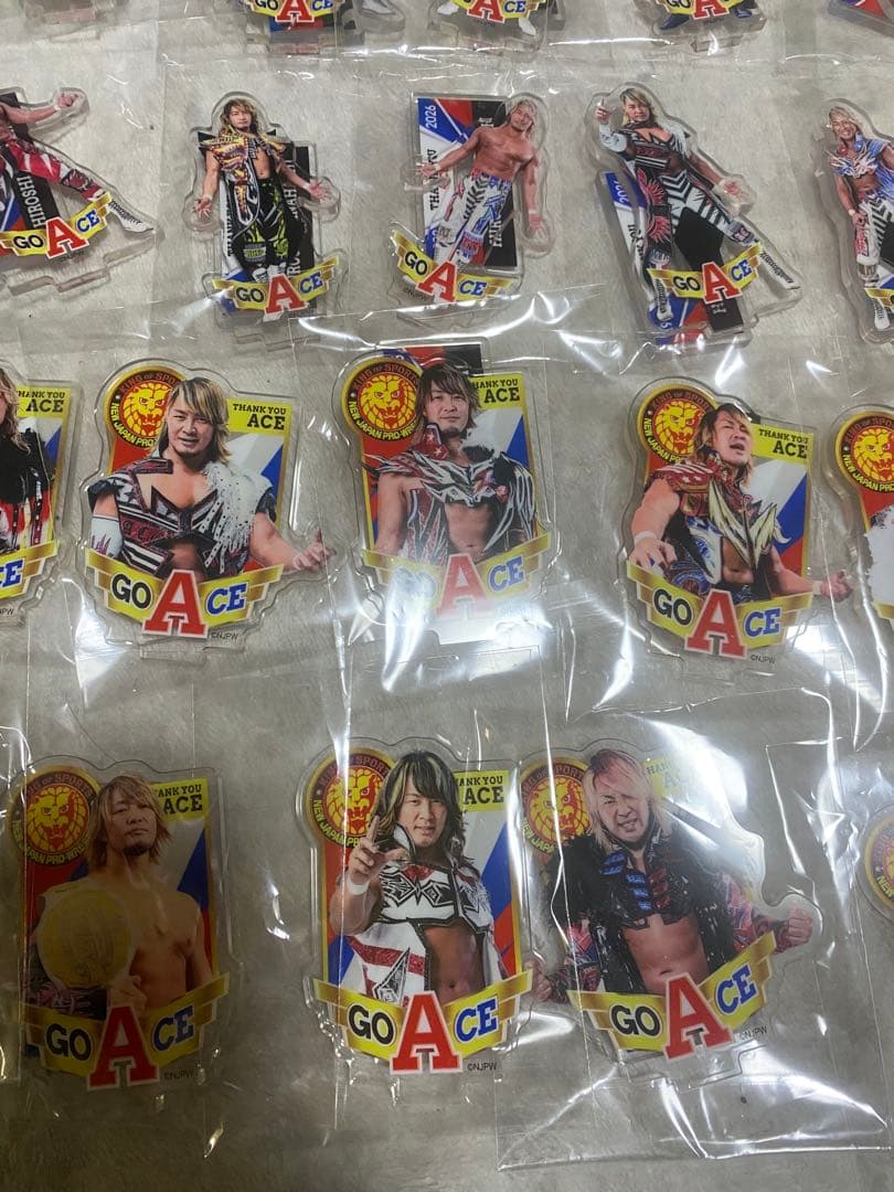 新日本プロレス　棚橋弘至 アクリルスタンド33種セット　バラ売り可能