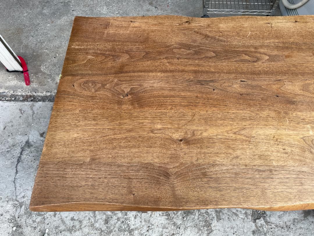 ★状態〇★ 高級 家具 丸庄 テスタ リビングテーブル ウォールナット 天然木