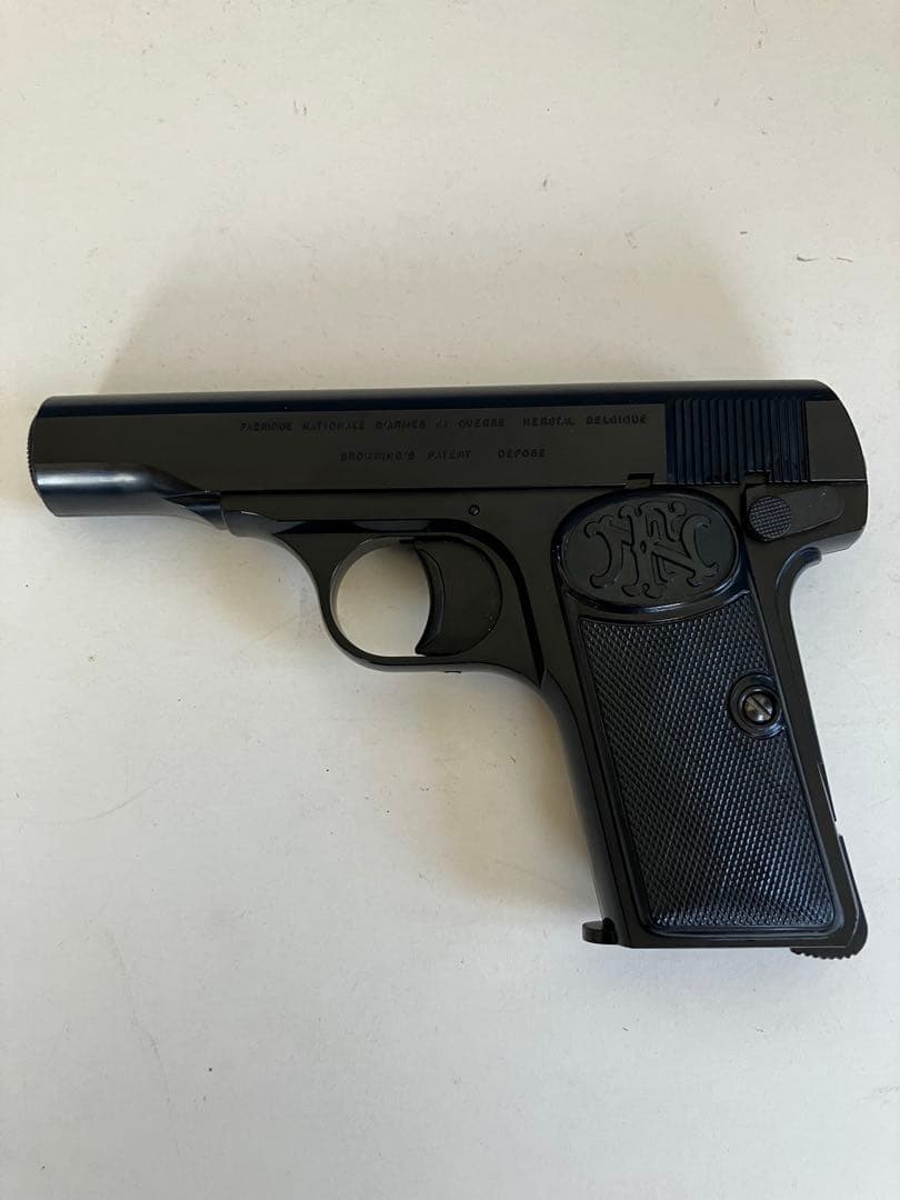 ブローニングM1910 　レプリカ社　マルシン製造　固定スライドガスガン　レトロ