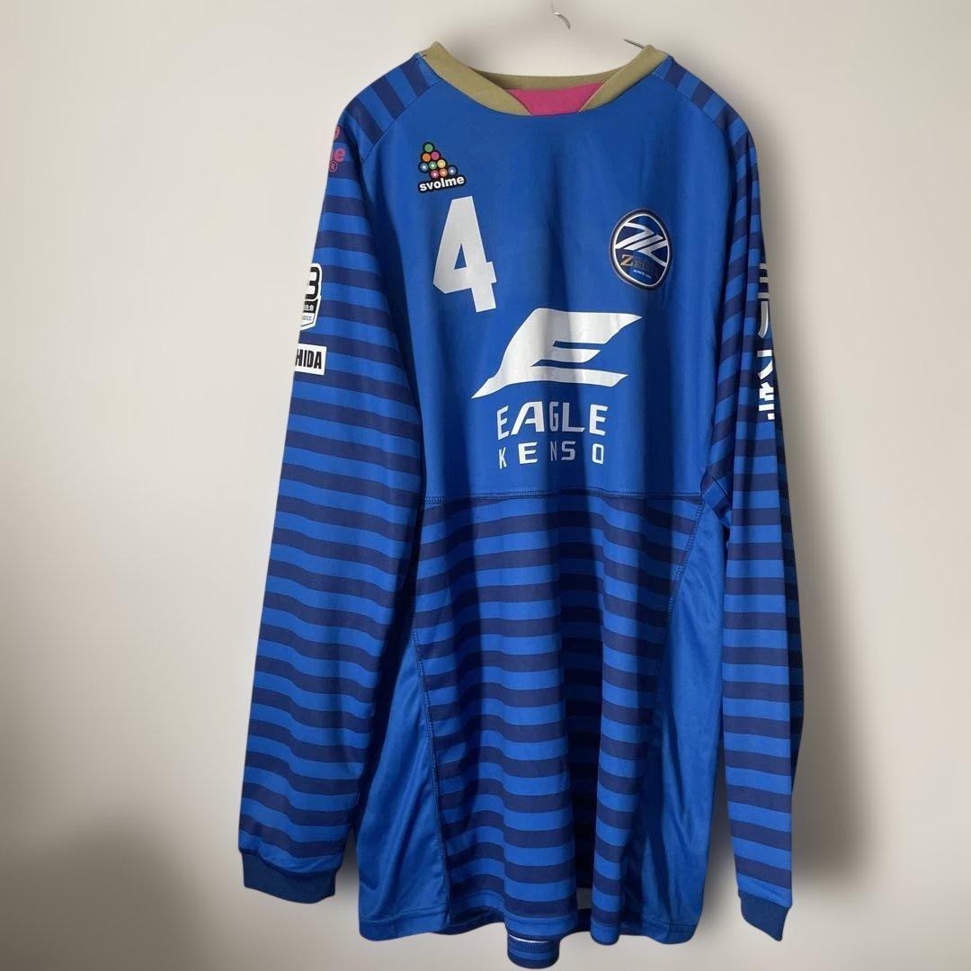 2015 町田ゼルビア　平　智宏選手　長袖　サッカーユニフォーム