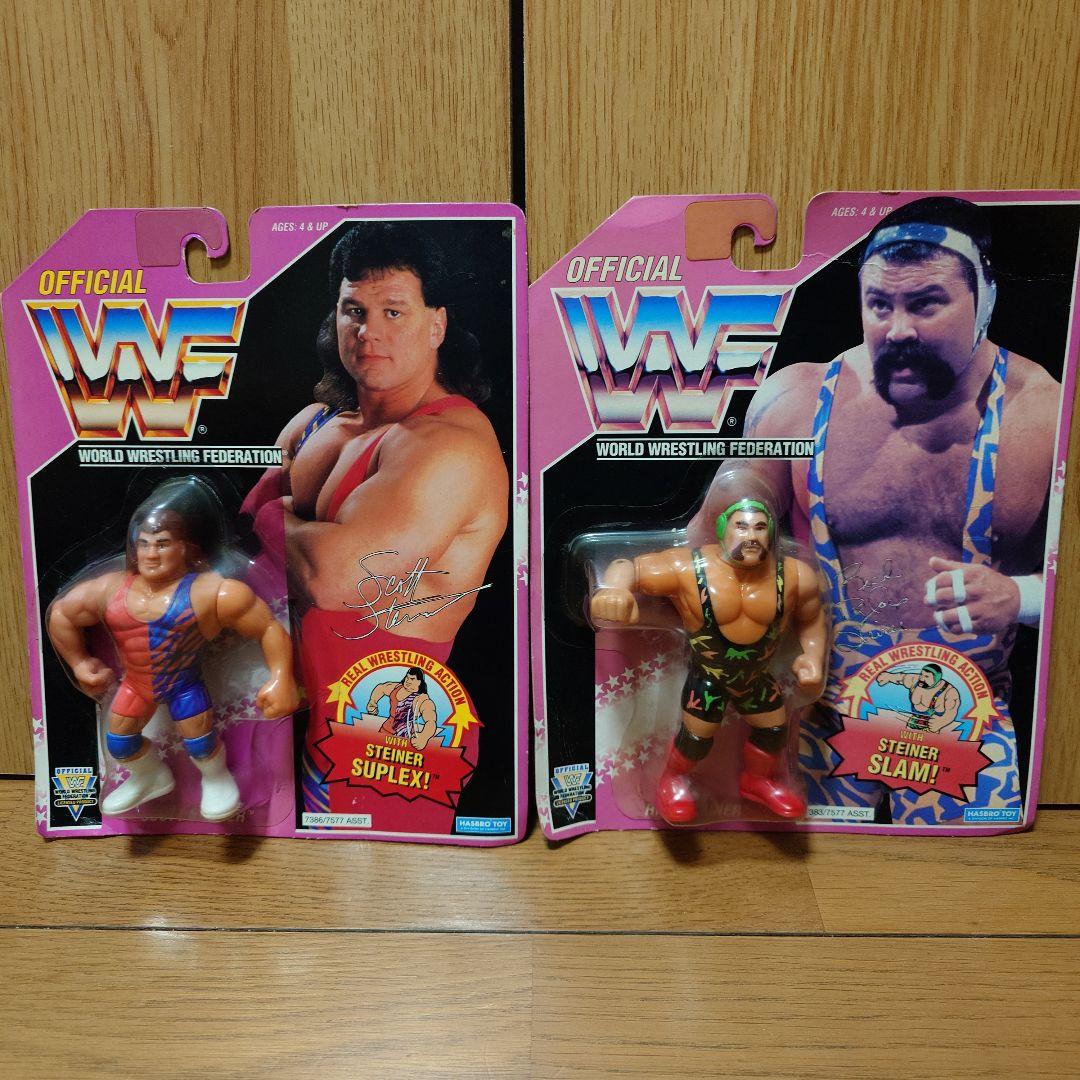 ハズブロ HASBRO WWF WWE　スタイナー・ブラザーズ　フィギュア