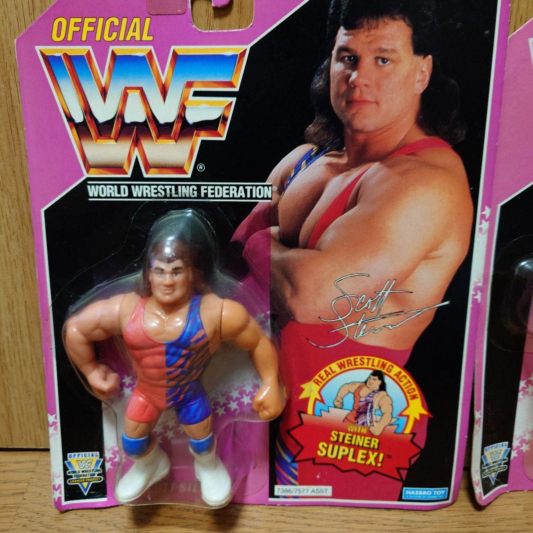 ハズブロ HASBRO WWF WWE　スタイナー・ブラザーズ　フィギュア