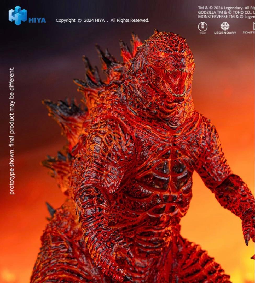 HIYATOYS バーニングゴジラ(2019)バトルVer. 箱無し本体のみ