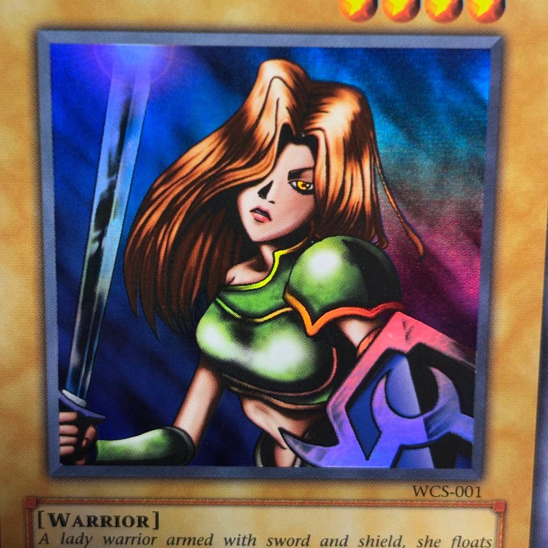 【美品-極美品】遊戯王 女剣士カナン WCS-001 旧アジア版 1600枚限定