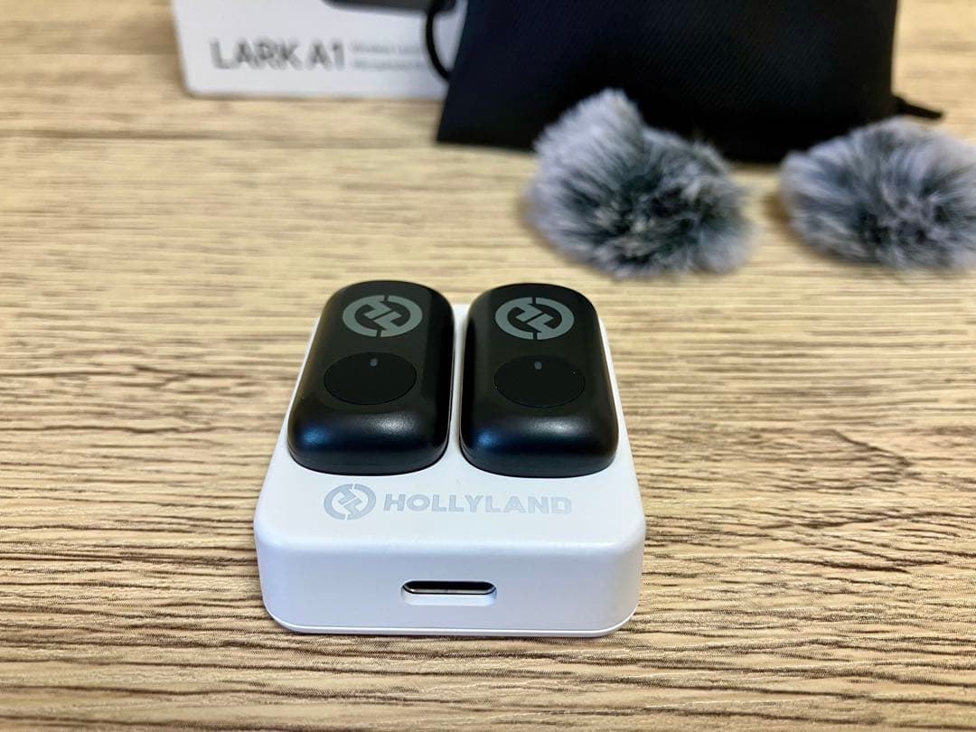 【美品】HOLLYLAND LARK A1 Lightning ワイヤレスマイク