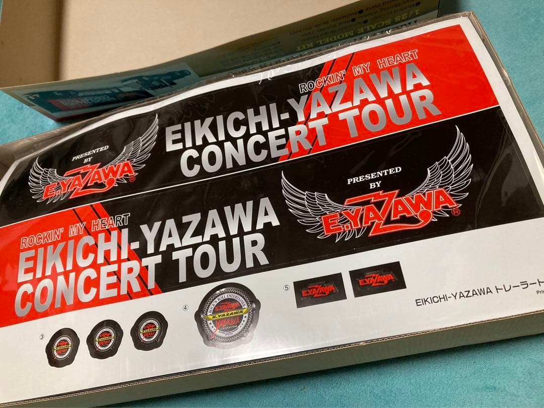 い*と様 矢沢永吉　グッズ　トランポ　スペシャル　トレーラートラック プラモデル