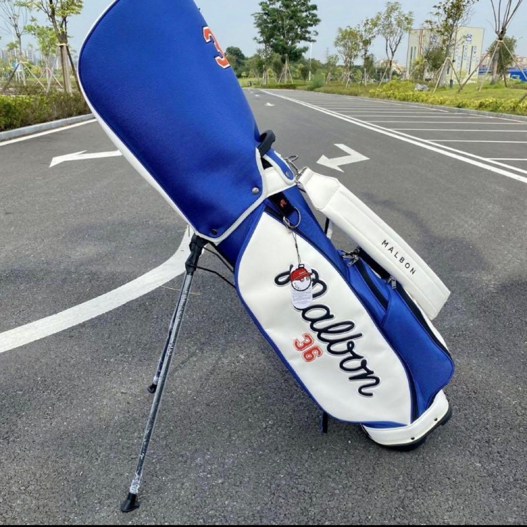 マルボンゴルフ malbon キャディバッグ 新品未使用