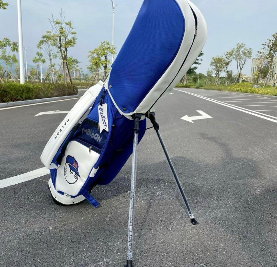 マルボンゴルフ malbon キャディバッグ 新品未使用