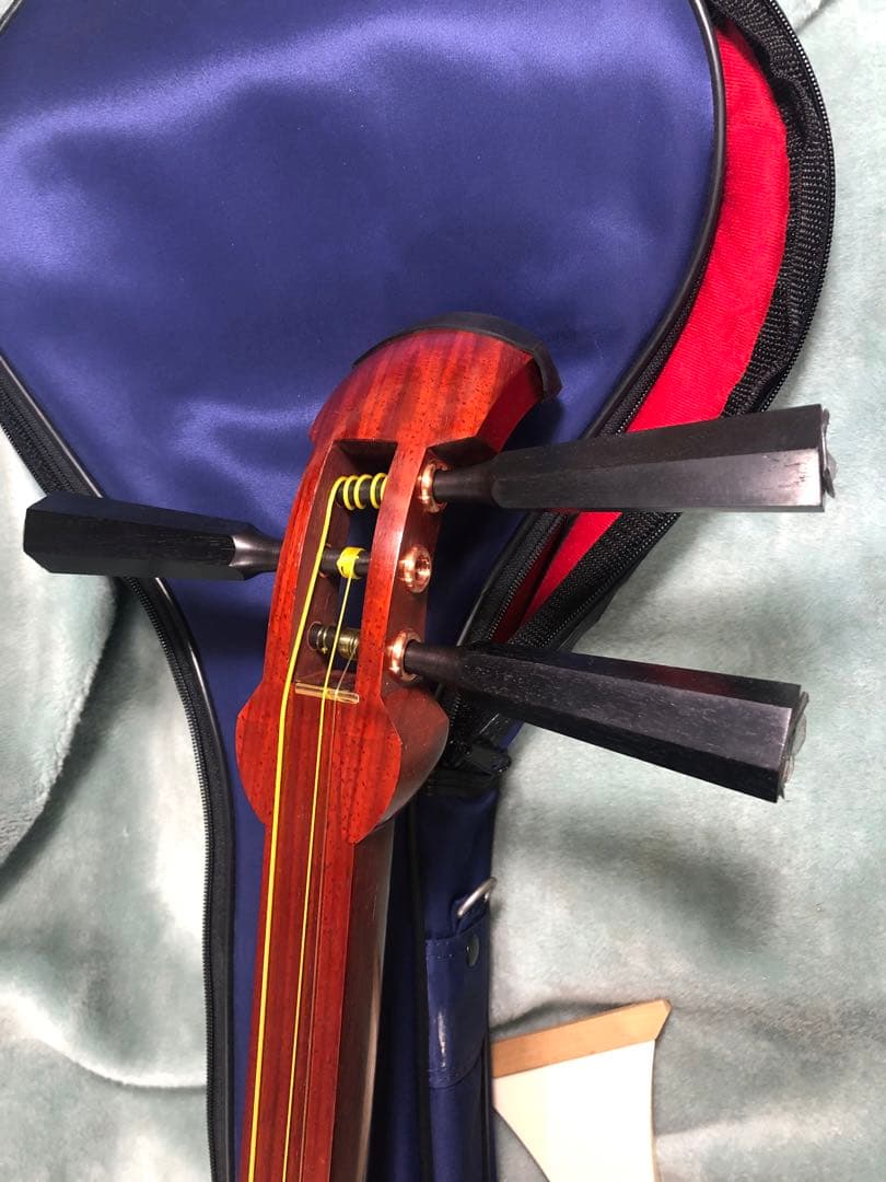 た*ん様 にちわ　銀河印　津軽三味線　太棹　花梨