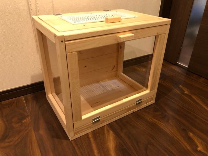 新品 木製 ケージ ハリネズミ ハムスター 小動物 爬虫類 送料込み 飼育用品