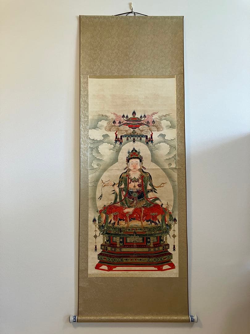 値下げ 中古品 掛軸 日本画 掛け軸