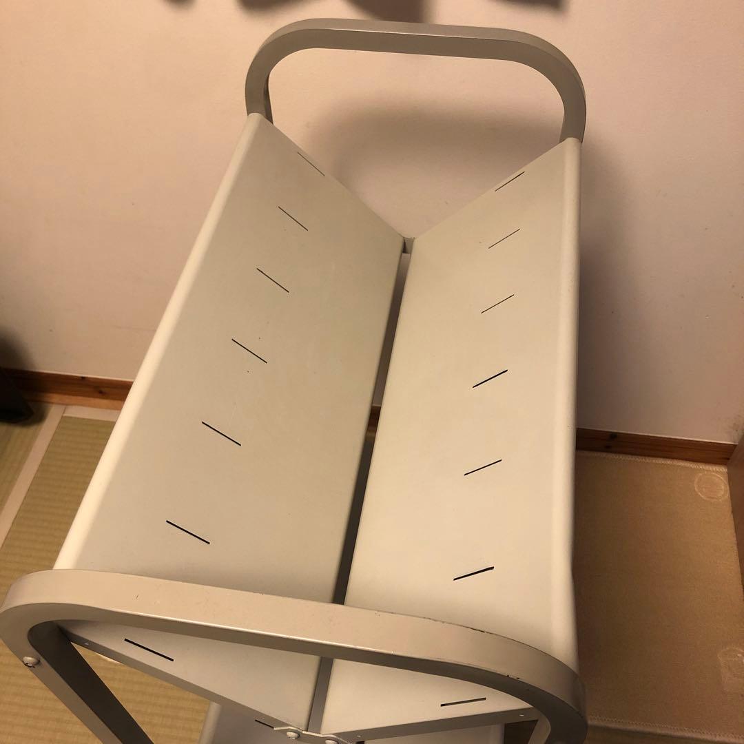 【中古】 PLUS　ファイルワゴン 600×350×935mm　斜め　書類収納