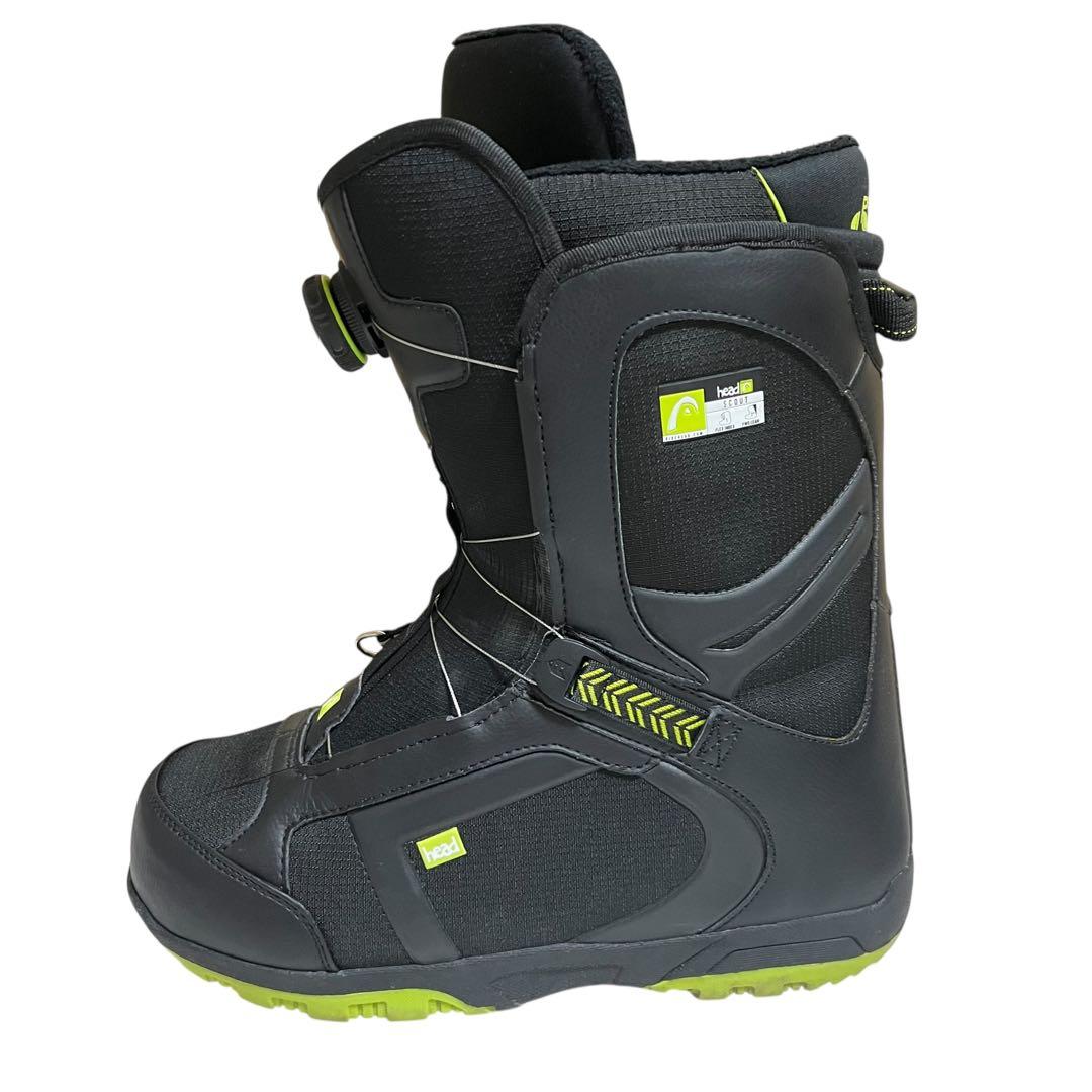 【美品】SCOUT BOA 27.5cm スノーボードブーツ HEAD ヘッド