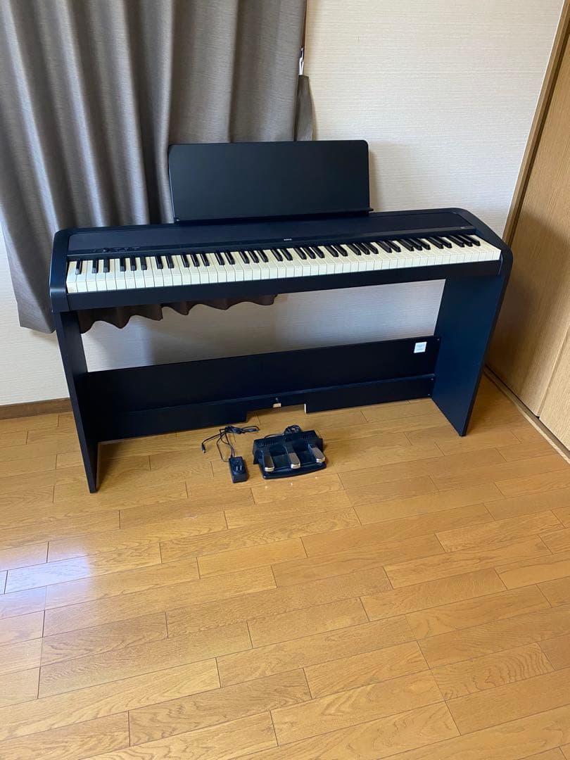 KORG B2 88鍵 電子ピアノ スタンド・3ペダル付