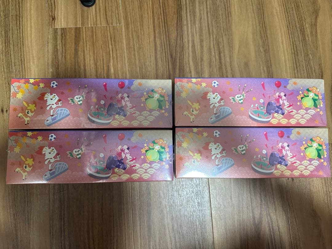 ポケモンカードゲーム スペシャルBOX ポケモンセンターヒロシマ　4箱