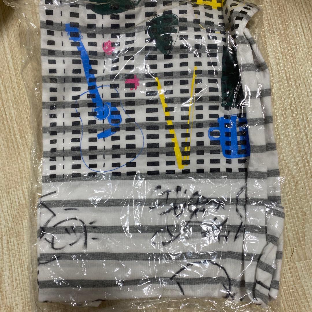 きのこ帝国　Tシャツ Lサイズ　サイン入り