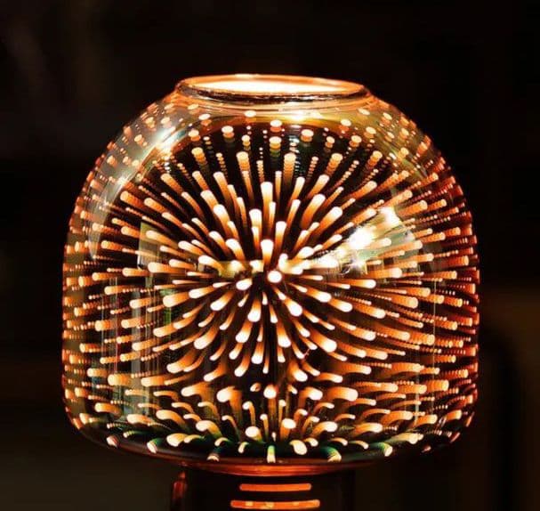 【希少ランプシェード】ルミエール用3Dグローブガラス