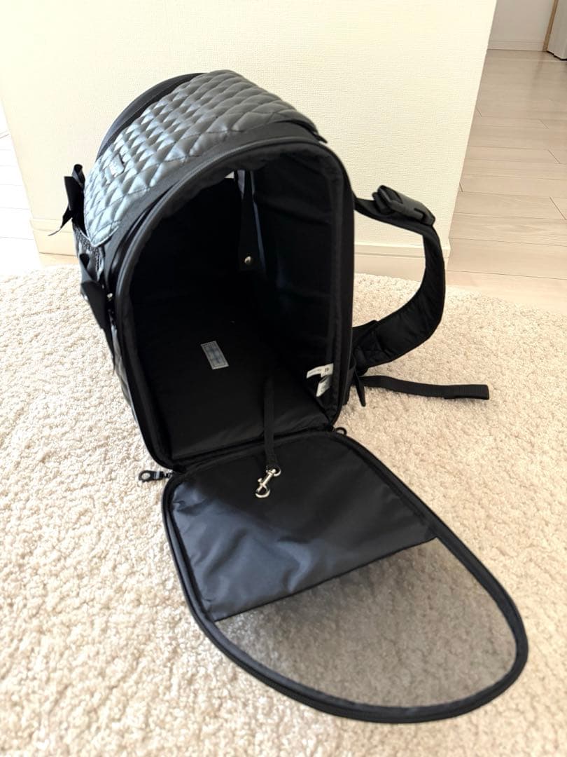 Luxe birdieキルトリュバンリュック S ブラック