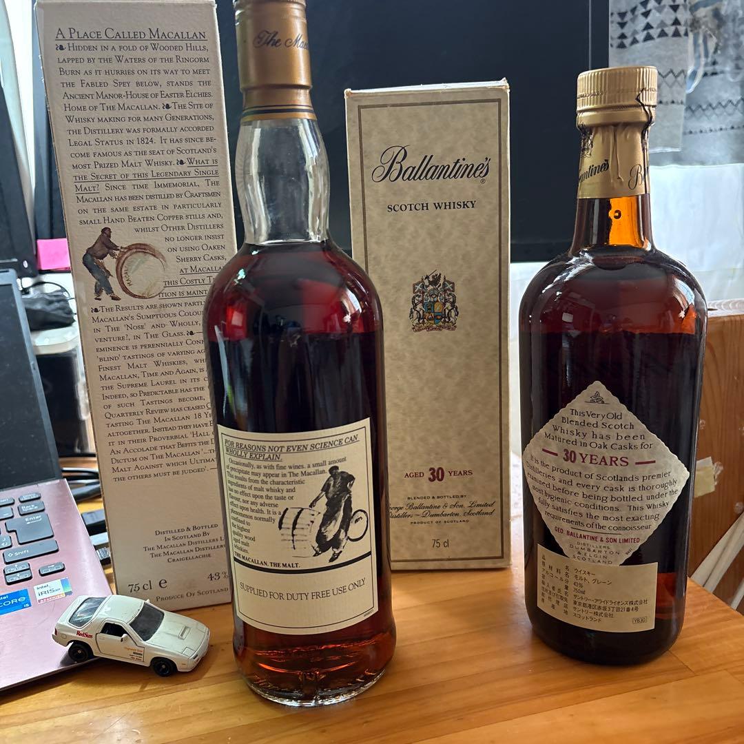 マッカラン 18年 1978年 ボトリング & バランタイン 30年