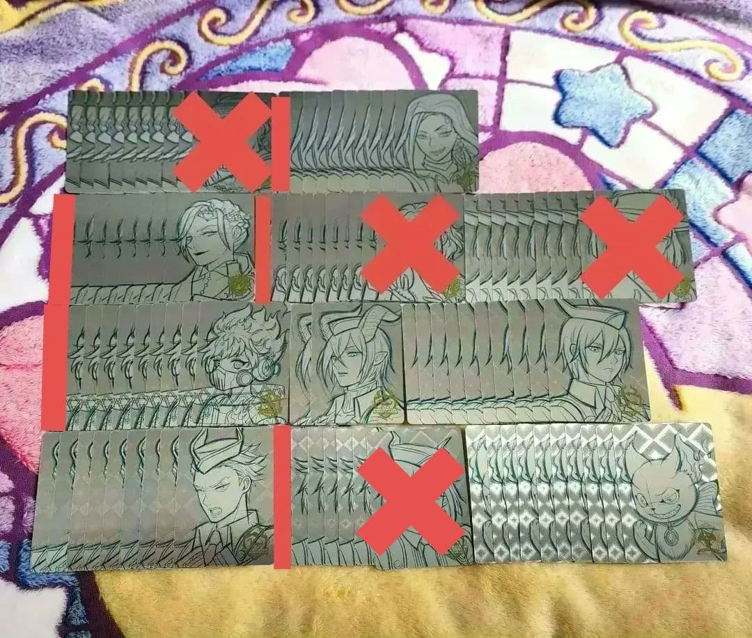 ツイステ グリッターカード スケッチ