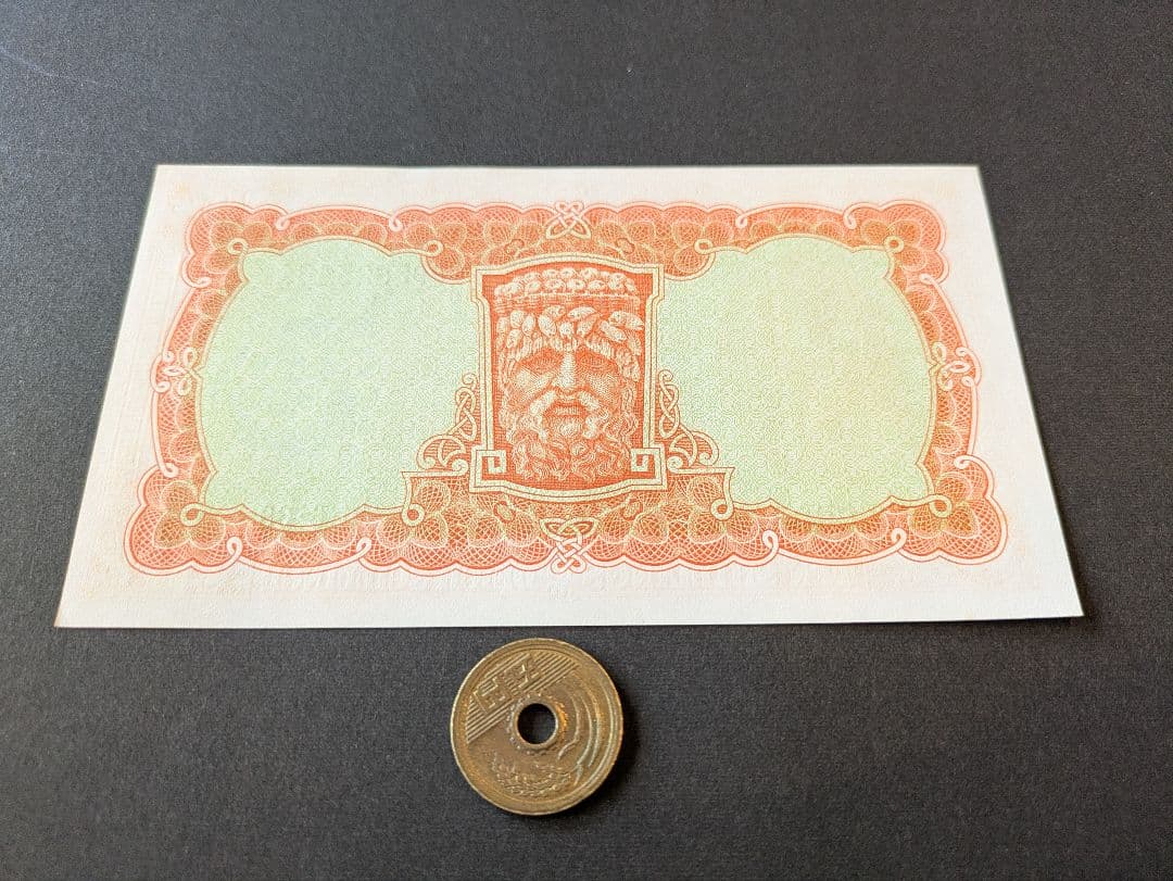 未　アイルランド共和国　1968年　レーブリー夫人肖像　10シリング　P-63a