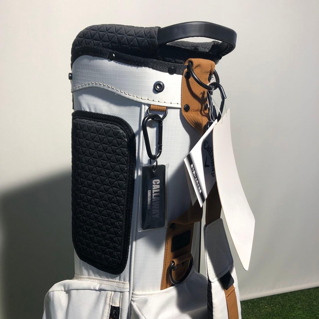 キャロウェイ　レイドバック　スタンド式 キャディバッグ　7.5型 ベージュ