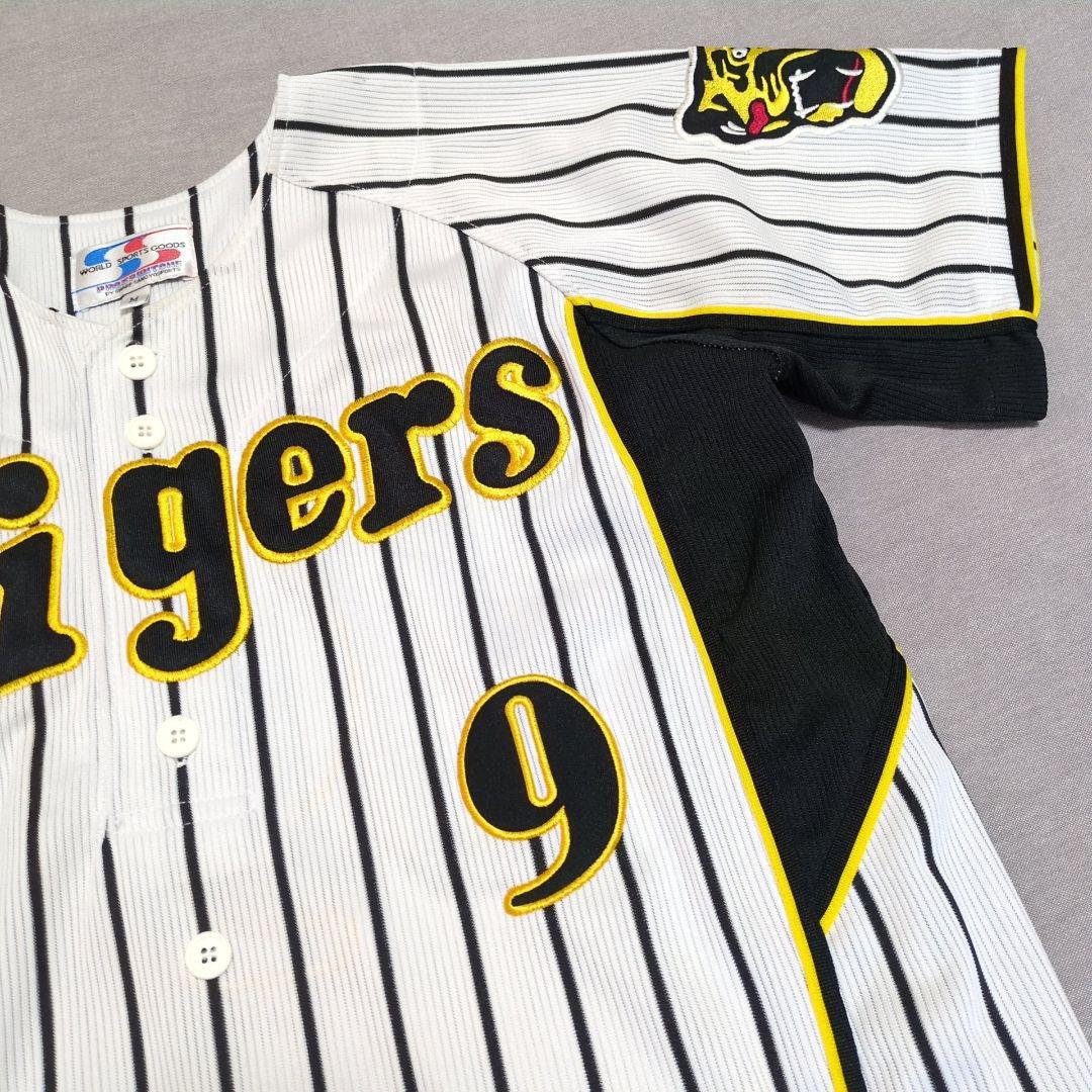 阪神タイガース マットマートン 刺繍 タテジマ ユニフォーム М