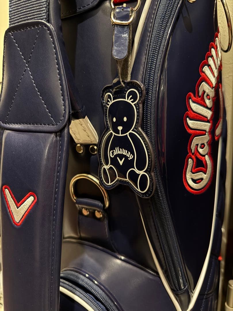 Callaway ネイビー キャディバッグ レディース
