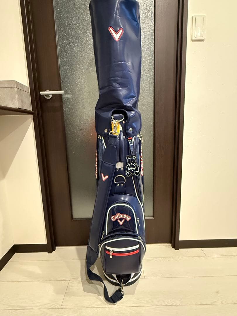 Callaway ネイビー キャディバッグ レディース
