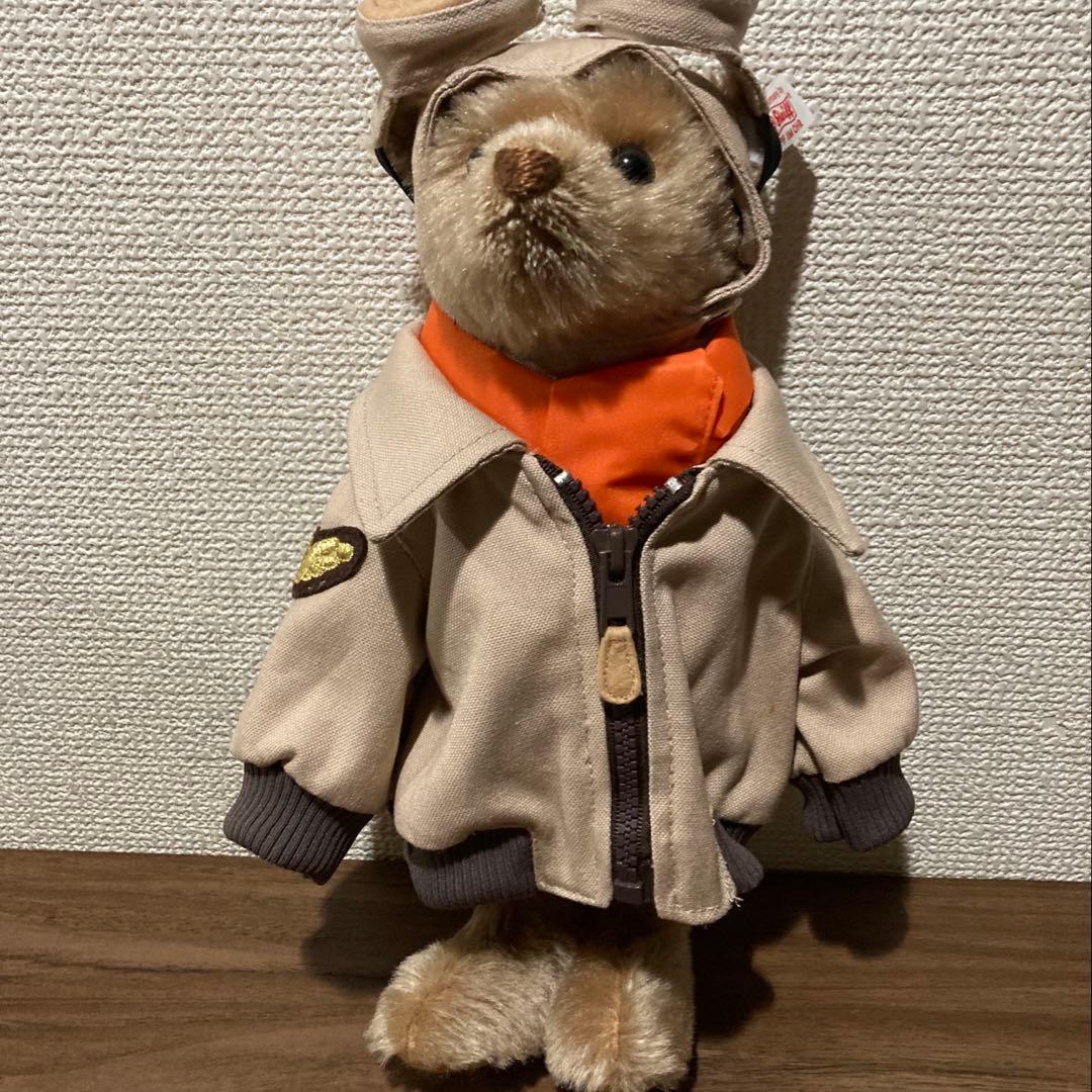 シュタイフ テディベア JAL Pilot Teddy bear 限定版