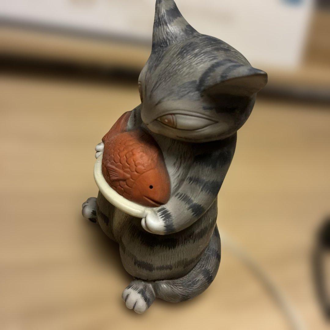 希少 わちふぃーるど ダヤン ランプ 猫 照明 点灯確認済　日本製