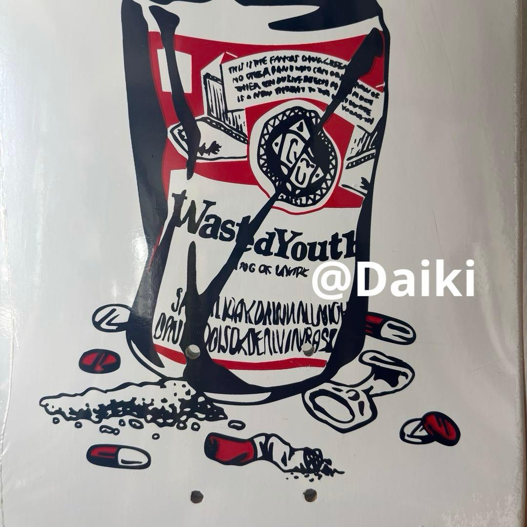 スケートボード WASTED YOUTH Skateboard Deck VERDY