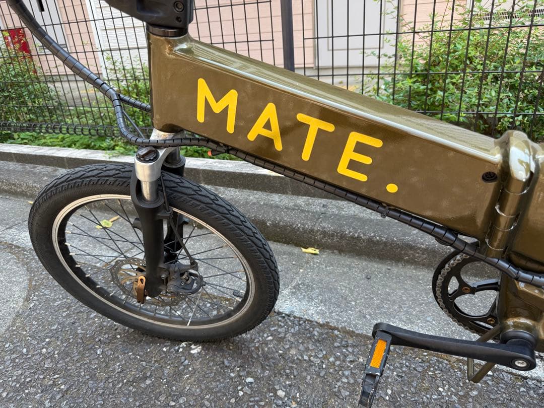 MATE CITY プラス電動アシスト自転車 ゴールデンオリーブ