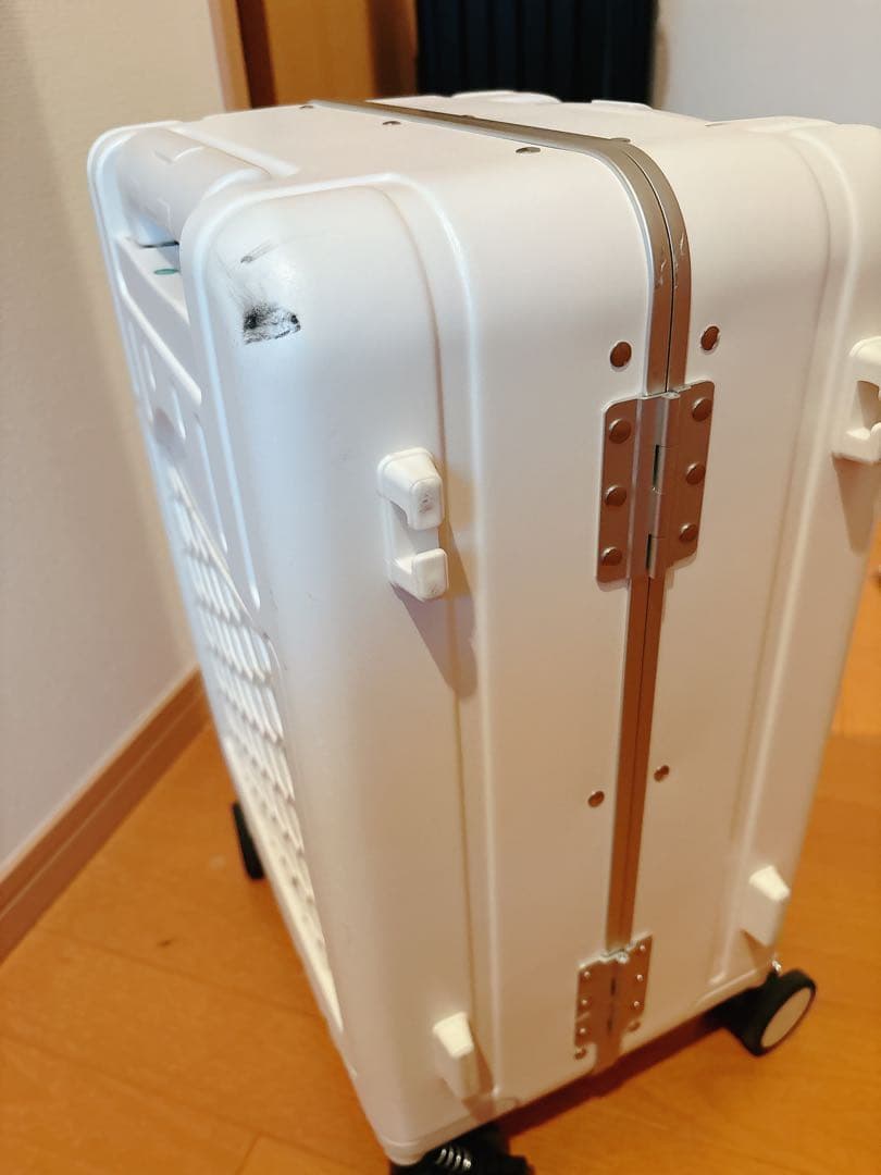 ノリッコ 子乗せ スーツケース S 機内持ち込み キャリケース ホワイト 旅行