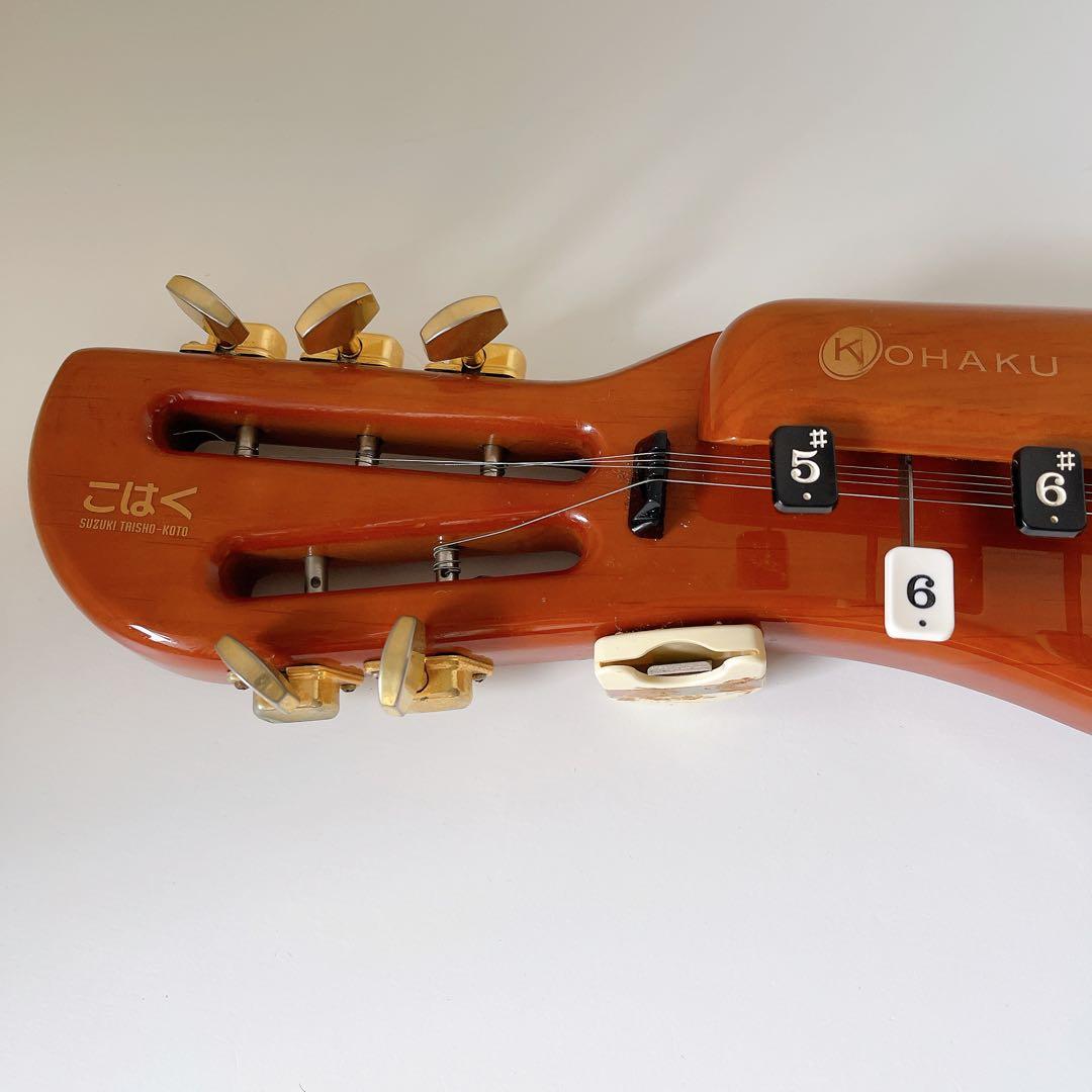 ★動作確認済★SUZUKI 電気大正琴 こはく ソプラノ CHK-1 和楽器