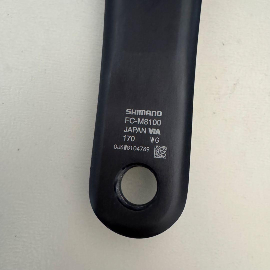 SHIMANO DEORE XT FC-M8100 クランクセット 170mm