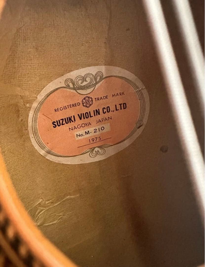 【極美品】Suzuki マンドリン 210 1975年製
