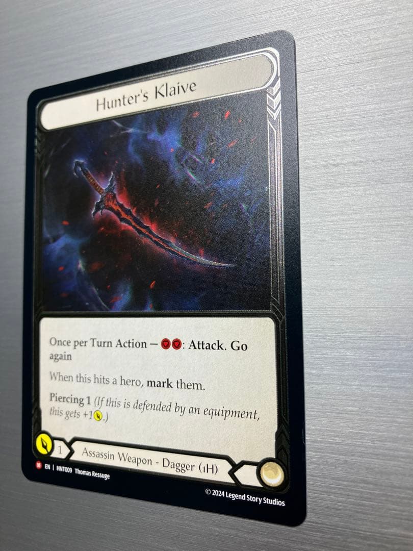 【未使用美品】Hunter's Klaive/狩人のクレイヴ　cf 英