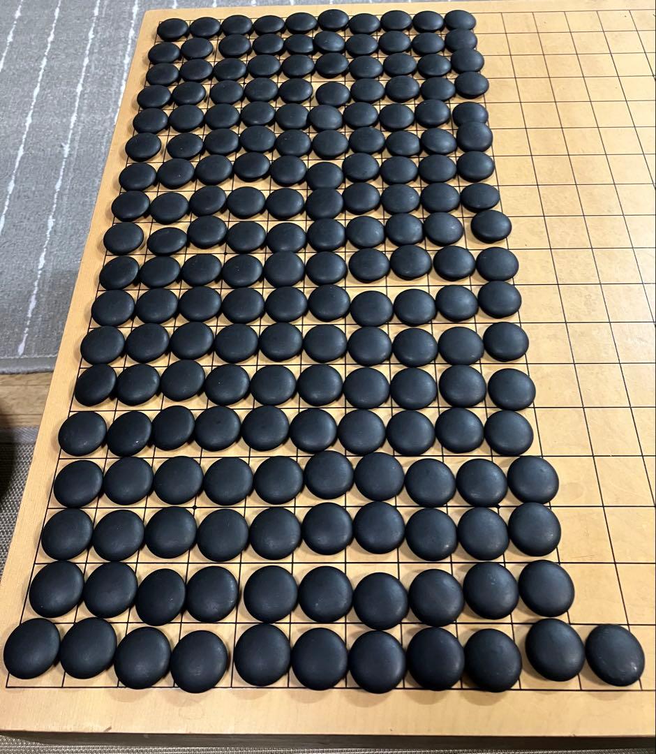 囲碁盤、碁石セット