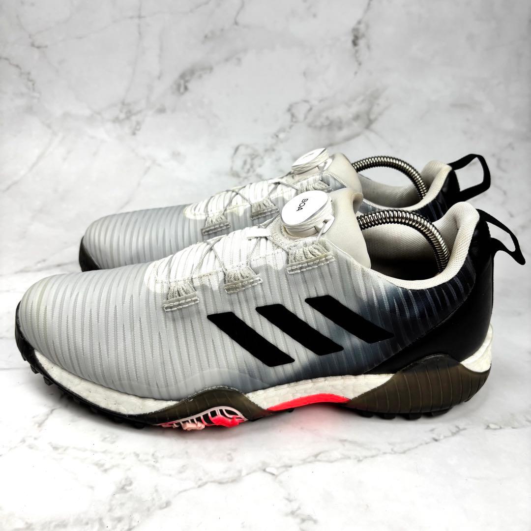 【美品】adidas コードカオス ボア ロウ ゴルフ シューズ 26.5