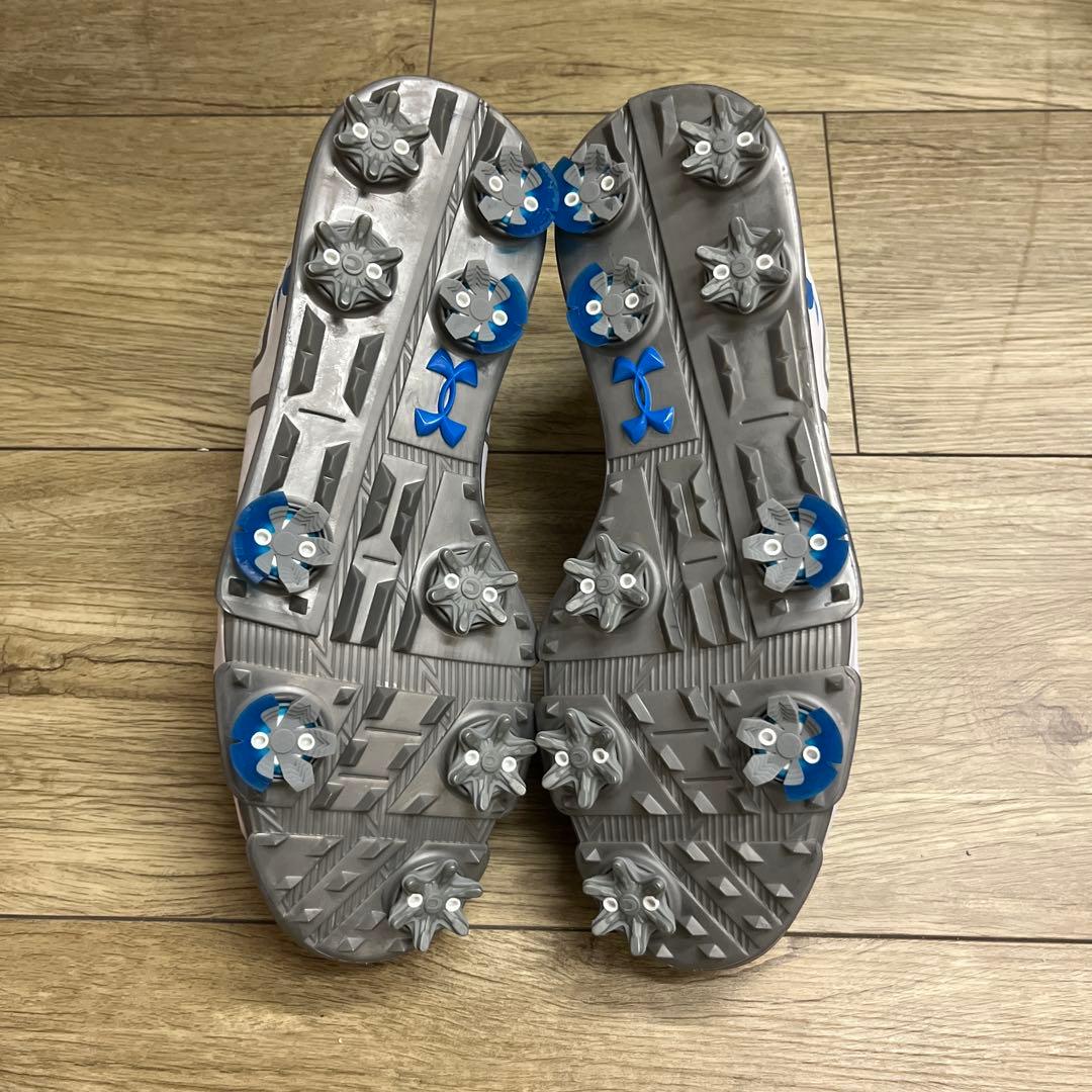 Under Armour ゴルフシューズ ホワイト/グレー/ブルー