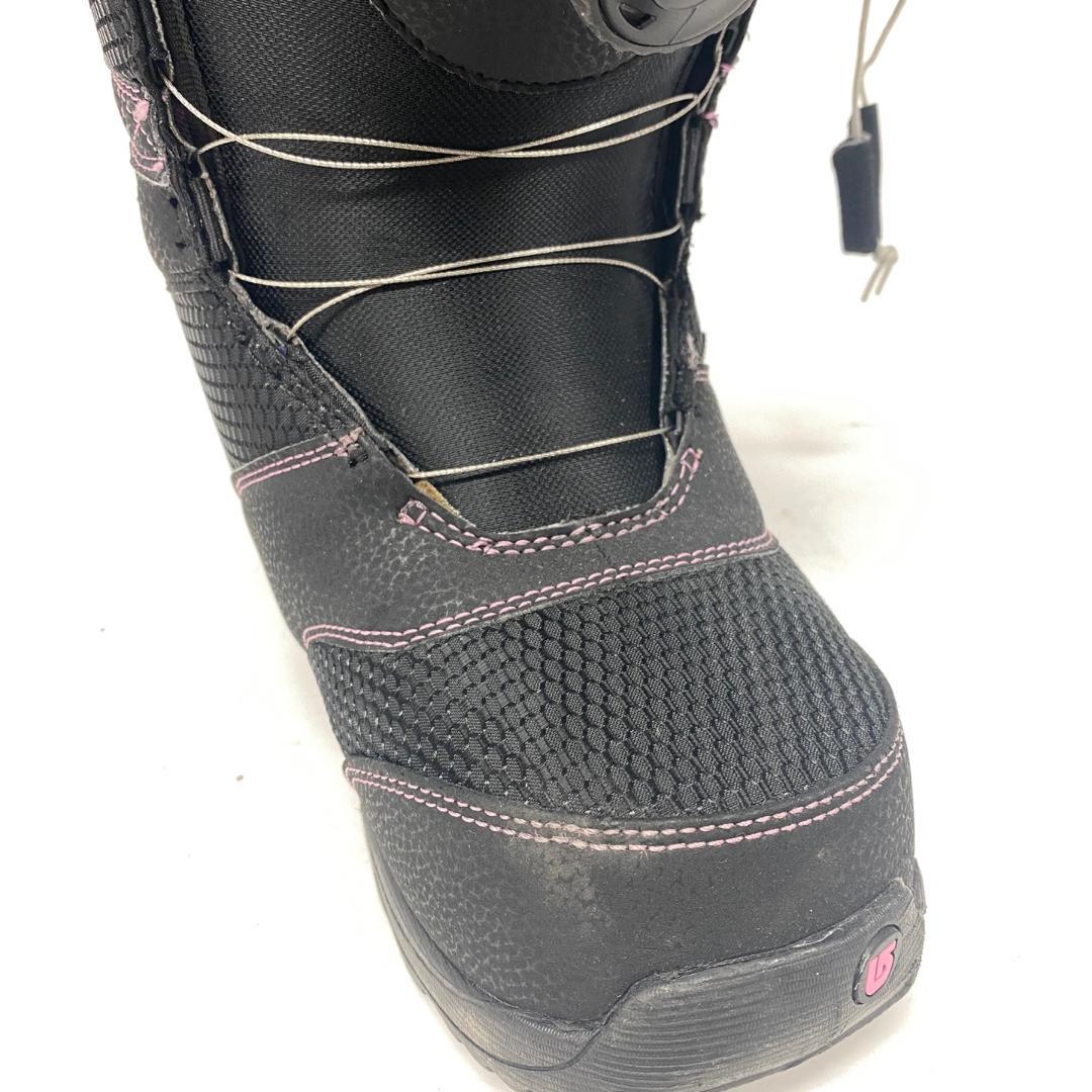 C1011A バートン PEACH BOA スノーボード ブーツ 24㎝ 黒
