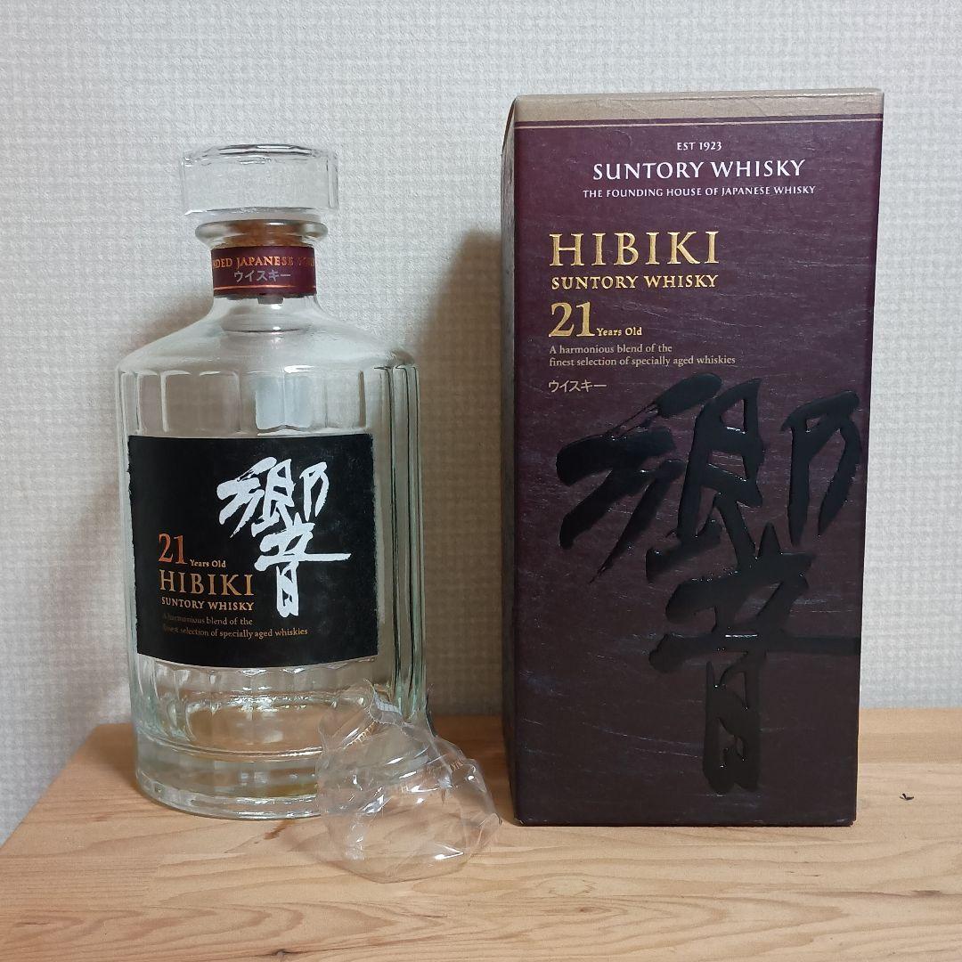 響21年 ウイスキー 700ml(空瓶)