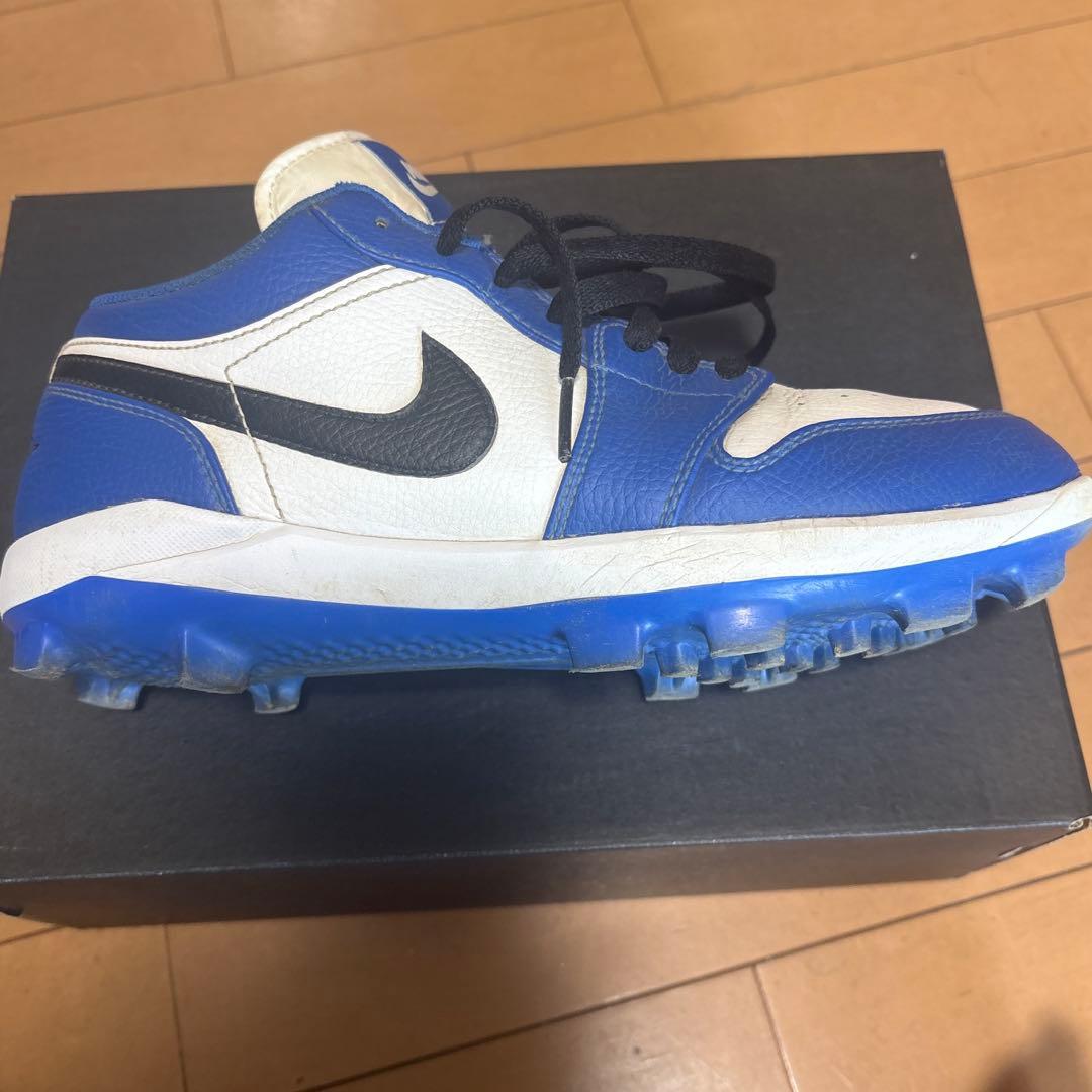 NIKE ジョーダン 1 野球　スパイク　ロー　　26cm ゲームロイヤル