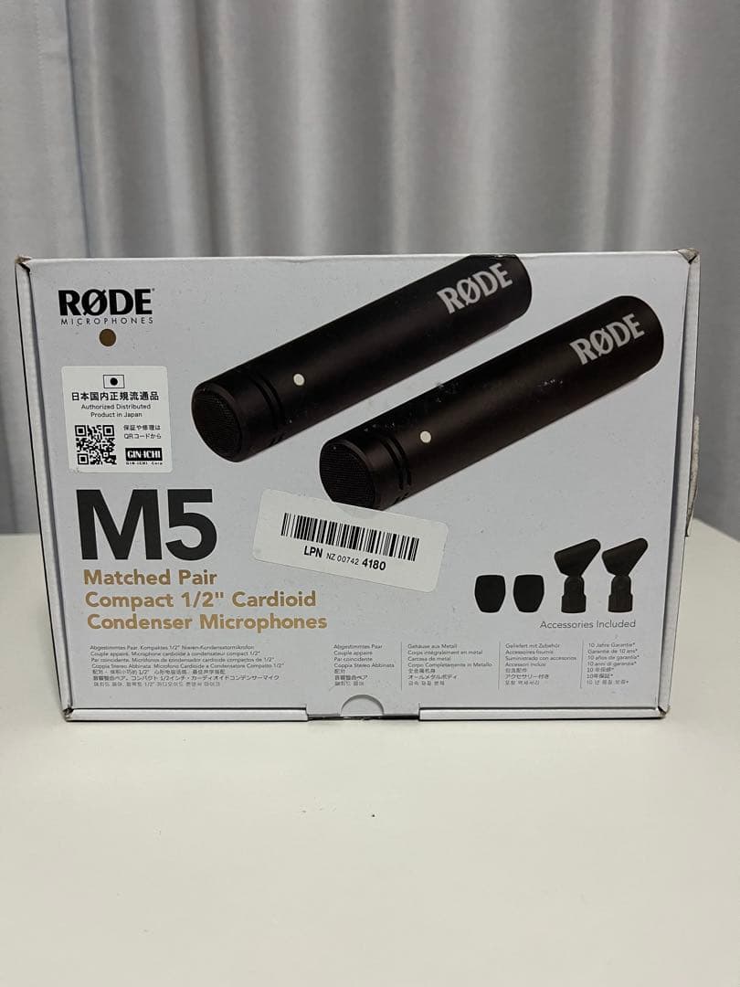 配信機器・PA機器・レコーディング機器 RODE Microphones M5 Matched Pair M5MP