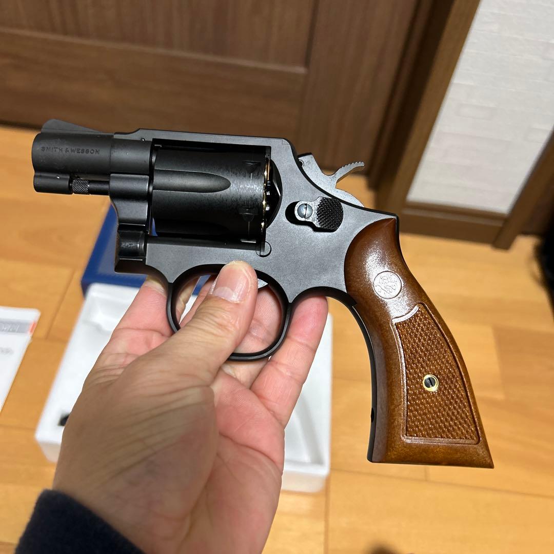 タナカ コルト パイソン Rモデル ガスガン　M10 スクエアバット